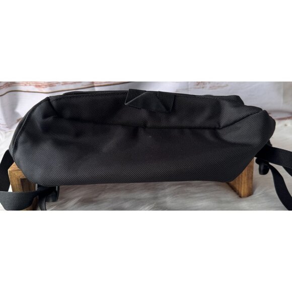 Steve Madden Desert Storm Black Canvas Backpack with Graffiti Interior - Picture 10 of 12